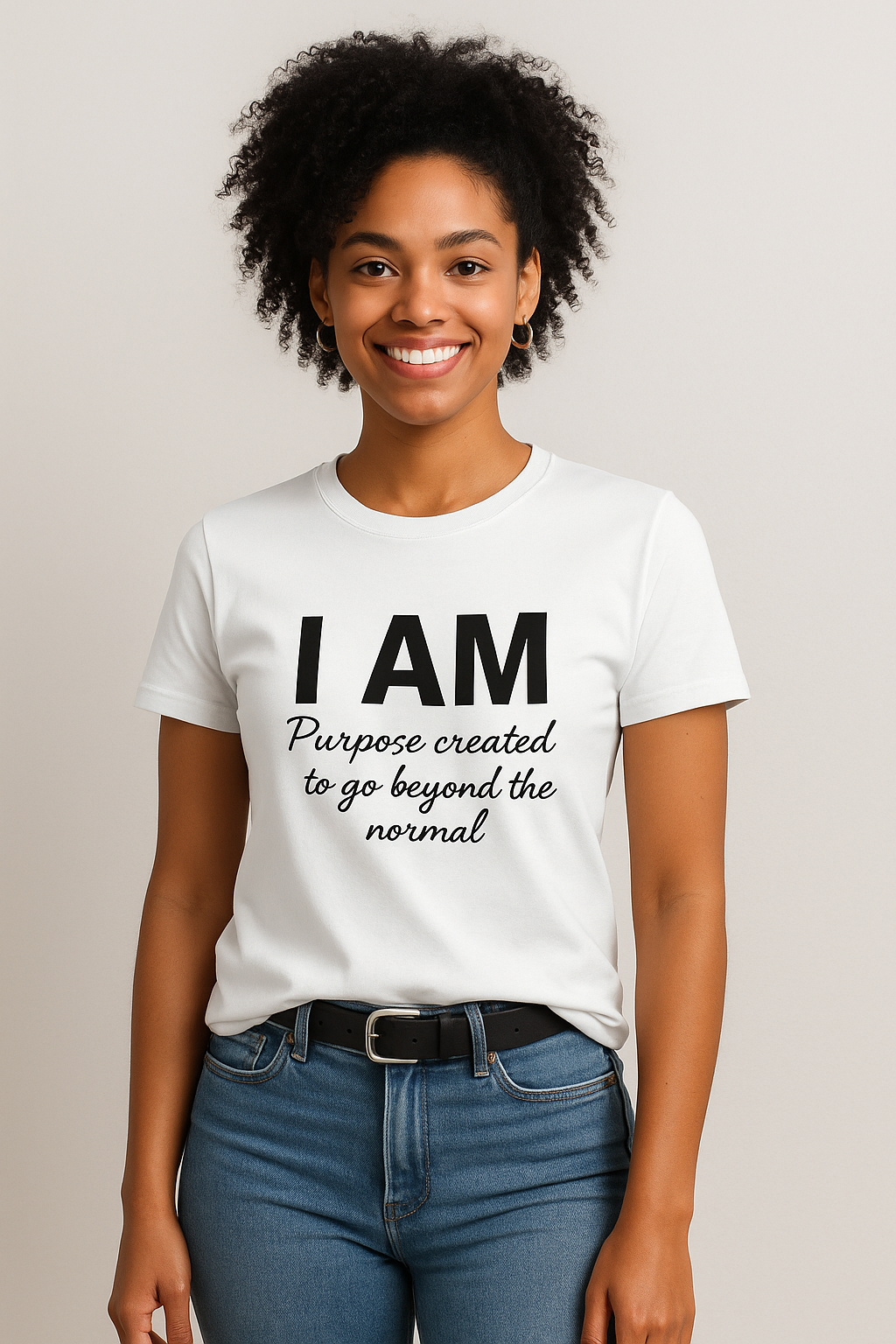 I AM Purpose Created to Go Beyond the Normal Unisex T-Shirts